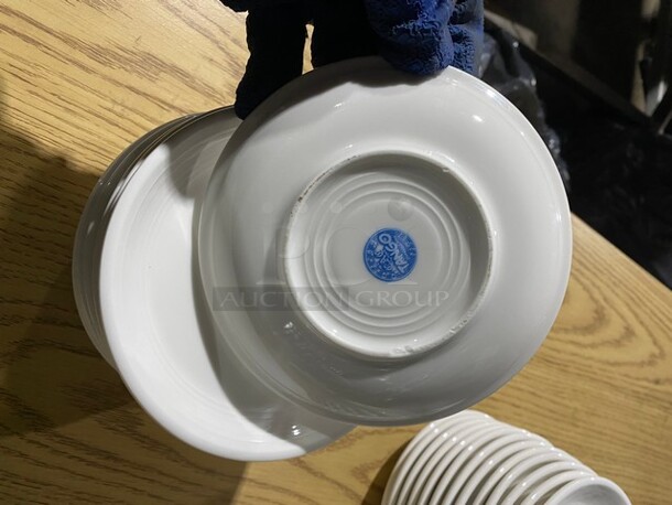 NICE! CAC White Round Serving Plates!
13 X Your Bid! - Image 3 of 6