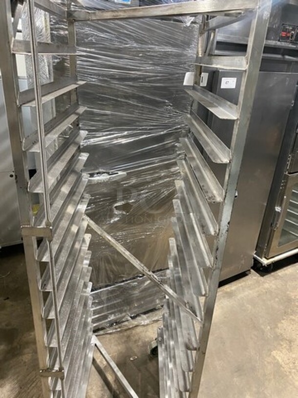 Channel Heavy Duty Stainless Steel Welded Commercial Pan Transport Rack! On Casters! - Image 7 of 10