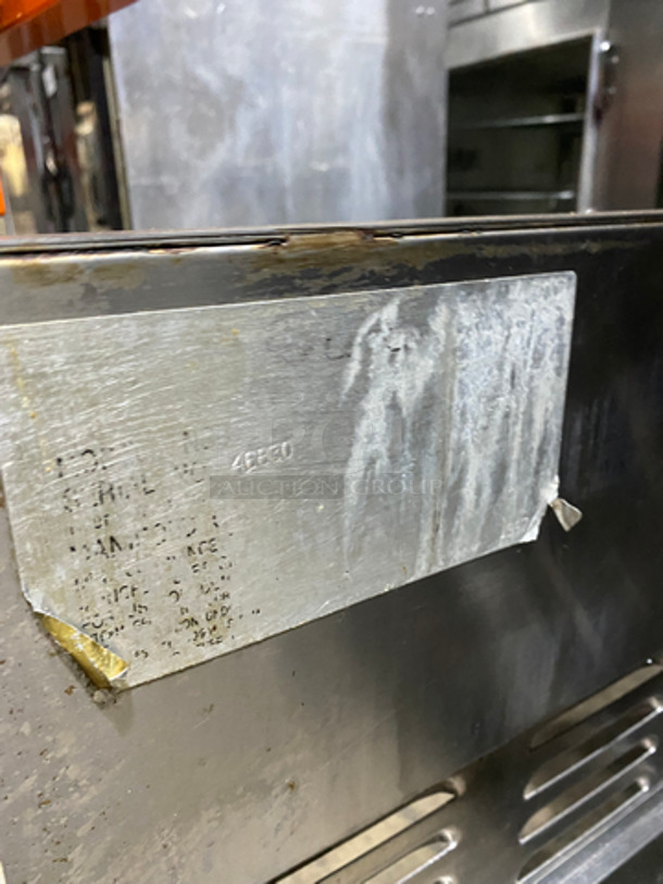 Groen Commercial Natural Gas Powered Dual Cabinet Steamer! All Stainless Steel! On Legs! Model: HY-6SG SN: 46830 - Image 8 of 12
