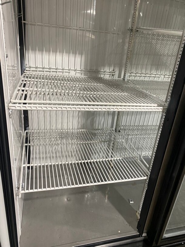 True Commercial 3 Door Reach In Freezer Merchandiser! With View Through Doors! With Poly Coated Racks! Model: GDM72F SN: 14613956 115/208/230V 60HZ 1 Phase - Image 5 of 8