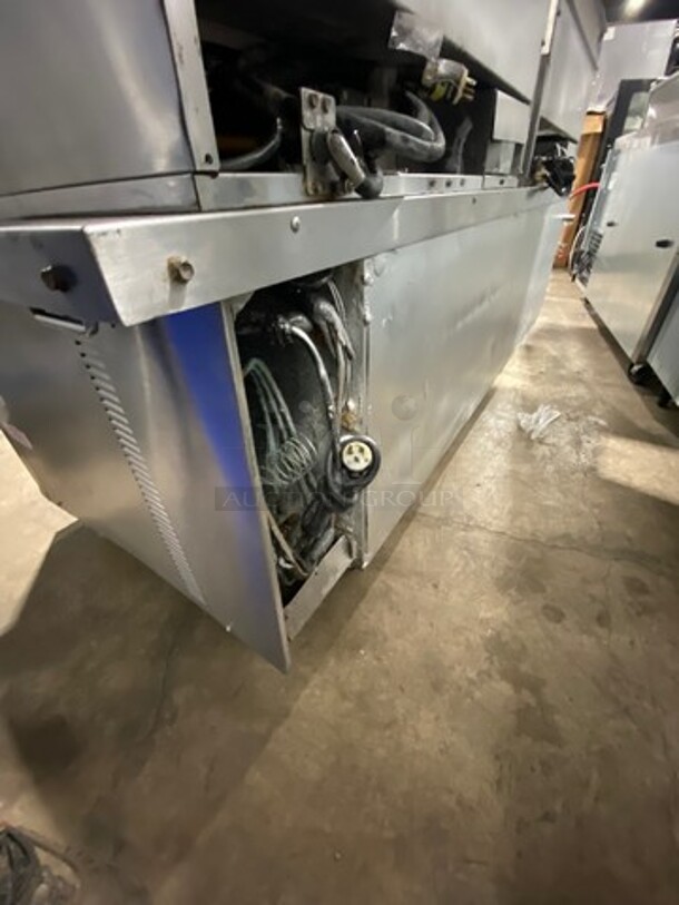 Silver King Commercial Refrigerated Chef Base! With 4 Drawer Storage Space! All Stainless Steel! On Casters! Model: SKRCB84H SN: SAJM82804A 115V 60HZ 1 Phase - Image 4 of 9