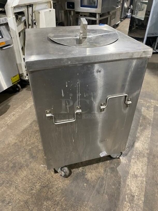 Isifol Electric Powered Clay TANDOOR Baking Oven!  ALL STAINLESS STEEL! On Casters!  - Image 3 of 8