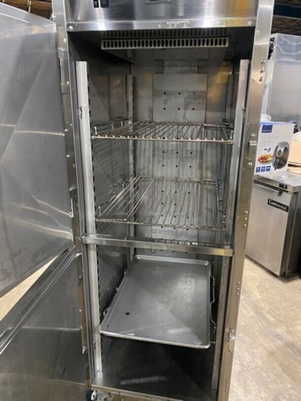 SWEET! FWE Single Door Electric Powered Food Warming Cabinet! Solid Stainless Steel! On Casters! Model: TST16CHP SN: 143977701 120V - Image 5 of 9