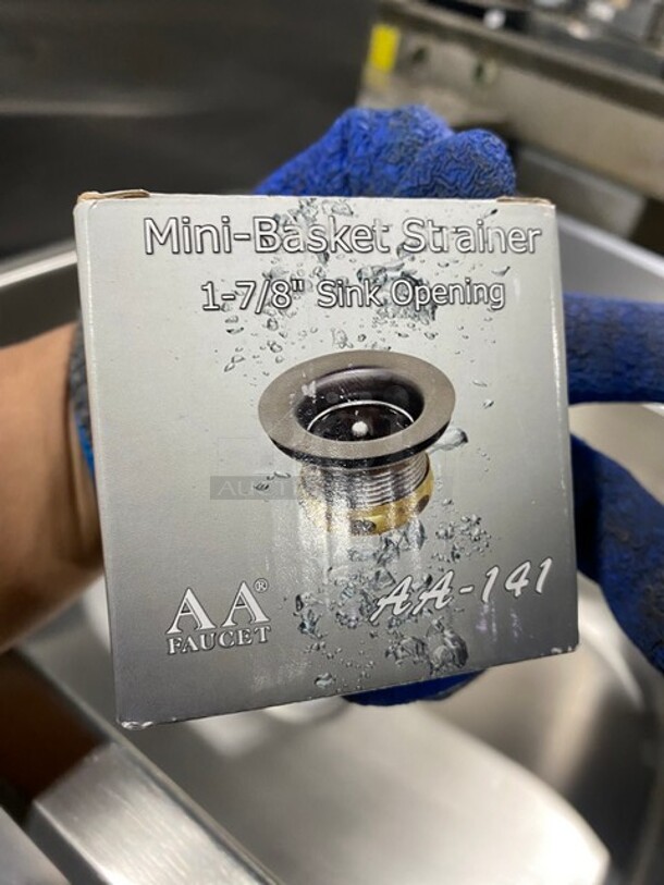 NEW! Intertek Stainless Steel Single Drop-in Hand Sink! MODEL HS20171 - Image 4 of 5