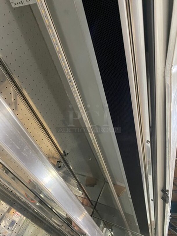 NEW NEVER USED! OUT OF THE BOX! 2016 Ciam Commercial Refrigerated Open Grab-N-Go Display Case! Solid Stainless Steel! MISSING BOTTOM FRONT COVER! Model: MURSTDL6FL15 SN: SN230416 220V 60HZ 1 Phase - Image 6 of 10