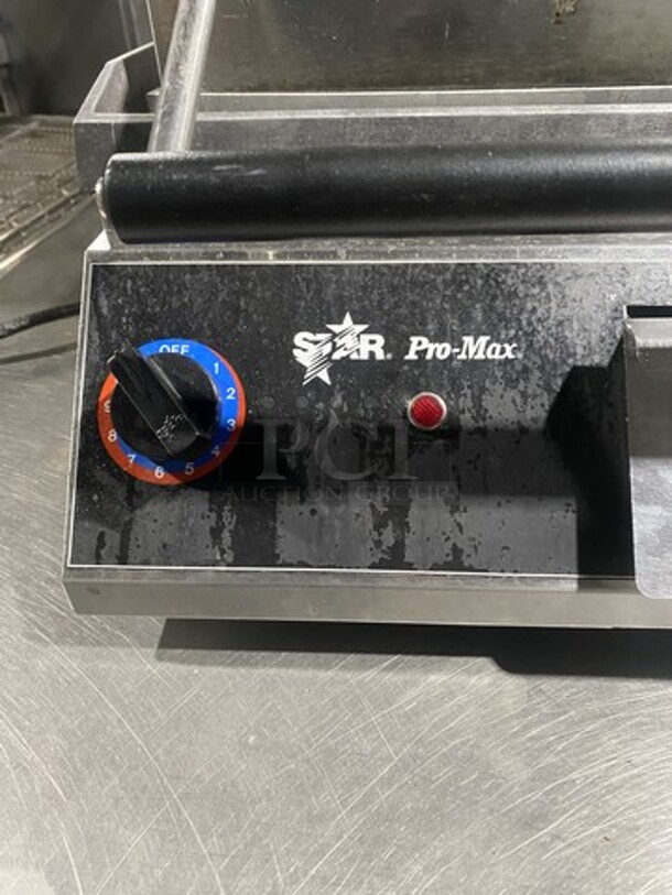 Star Pro Max Counter Top Heavy Duty Panini Press Grill! Model CG14 Serial GG140715A0033! 120V 1 Phase!  - Image 6 of 9
