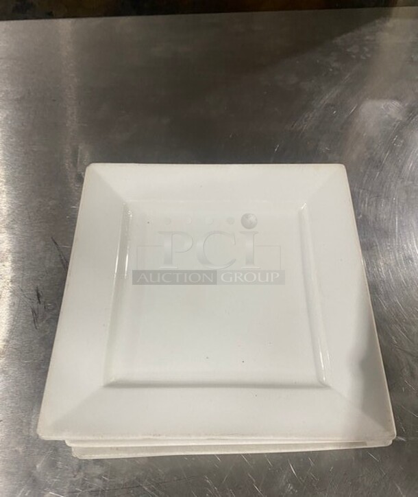 All One Money! Squared Food Serving Plates! - Image 2 of 4