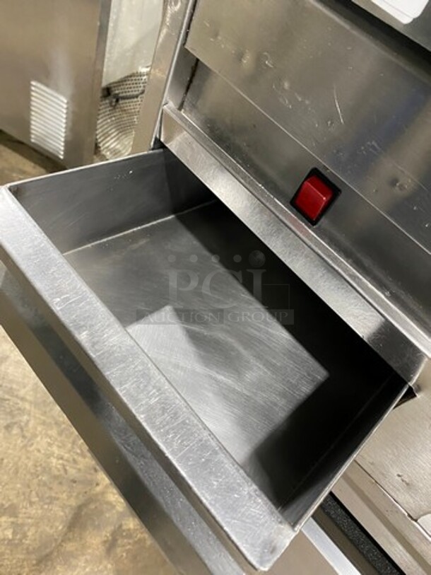 MagiKitch'n Commercial Countertop Gas Powered Flat Top Griddle! With Back And Side Splashes! All Stainless Steel! WORKING WHEN REMOVED! - Image 7 of 9