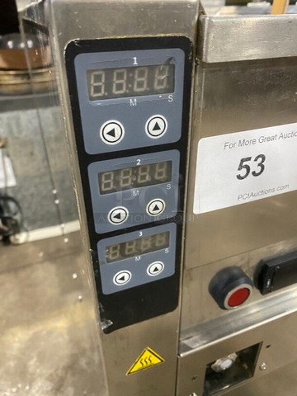 GREAT! Commercial Electric Powered Pasta Cooker! With Metal Baskets! Stainless Steel! On Legs! - Image 9 of 12