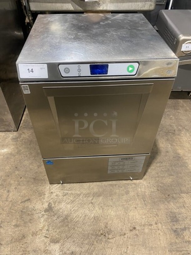 FAB! Hobart Commercial Under The Counter Dishwasher! All Stainless Steel! Model: LXEH SN: 231156068 120/208/240V 60HZ 1 Phase