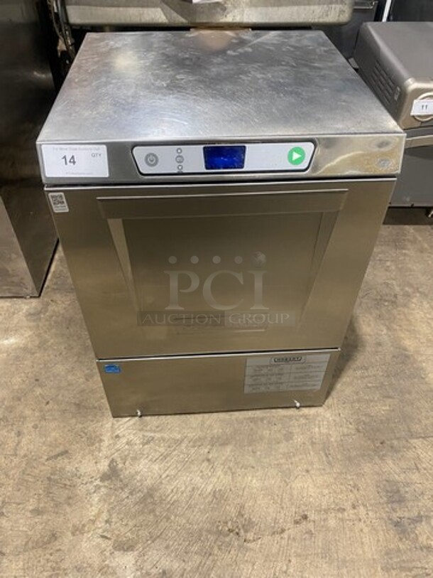 FAB! Hobart Commercial Under The Counter Dishwasher! All Stainless Steel! Model: LXEH SN: 231156068 120/208/240V 60HZ 1 Phase - Image 1 of 10