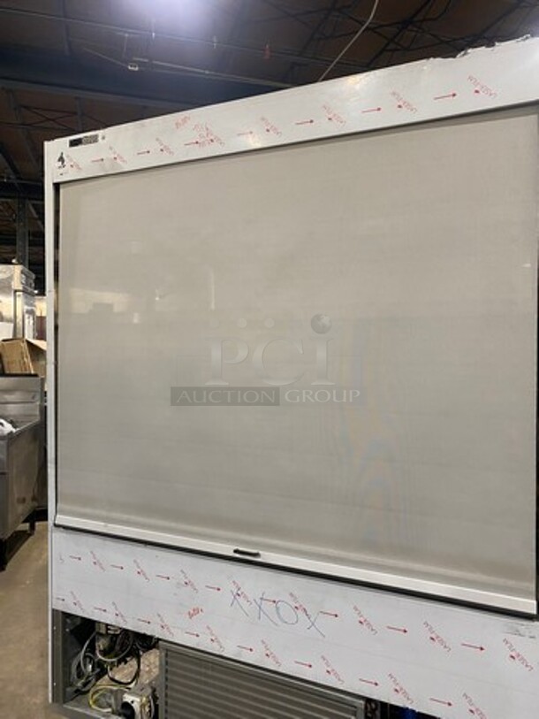 NEW NEVER USED! OUT OF THE BOX! 2016 Ciam Commercial Refrigerated Open Grab-N-Go Display Case! Solid Stainless Steel! MISSING BOTTOM FRONT COVER! Model: MURSTDL6FL15 SN: SN230416 220V 60HZ 1 Phase - Image 8 of 9