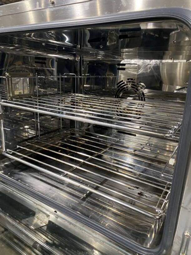 NEW! EKA Commercial Countertop Convection Oven! With View Through Door! With Metal Oven Racks! All Stainless Steel! Model: EKFA412S SN: 3218020736 120V 60HZ 1 Phase - Image 5 of 8