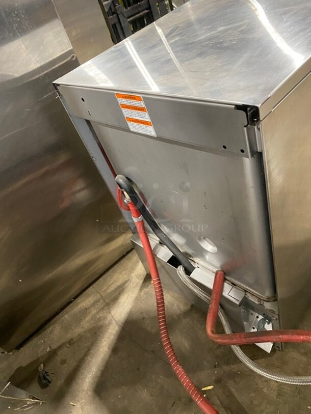 WOW! Hobart New Body Style High Temp Heavy Duty Undercounter Dishwasher! All Stainless Steel! 120/208V 1 Phase! Model: LXEH SN: 231182121! - Image 4 of 8