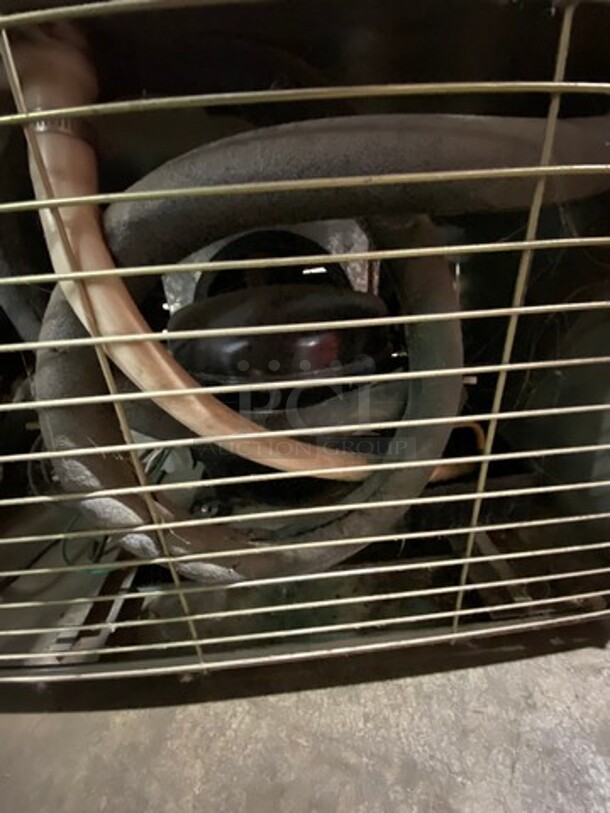 2012 Imbera Commercial Single Door Reach In Cooler Merchandiser! With View Through Door! Poly Drink Racks! Model: G319 SN: 534121112788 115V 60HZ 1 Phase! Working When Removed! - Image 6 of 9