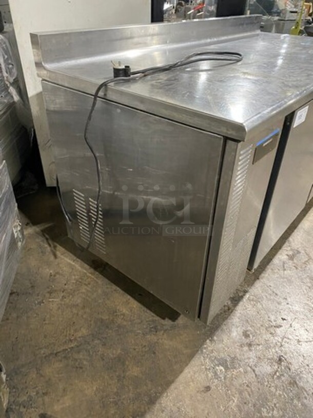 Hoshizaki Commercial 2 Door Lowboy/Worktop Freezer! With Back Splash! All Stainless Steel! On Casters! Model: HWF68A SN: C50028G 115V 60HZ 1 Phase - Image 2 of 8
