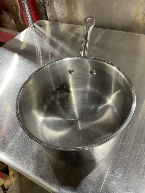 ALL ONE MONEY! Winco Commercial Stainless Steel Saucepans! With Lids! - Image 6 of 7