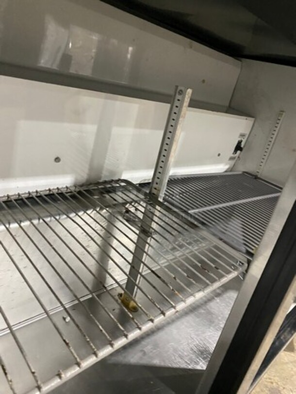 True Commercial 2 Door Refrigerated Lowboy/ Worktop Cooler! With Poly Coated Racks! All Stainless Steel! SN: 5349045 115V 60HZ 1 Phase - Image 6 of 8