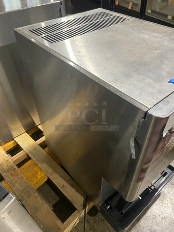 WOW! SCRATCH-N-DENT! LATE MODEL! Hoshizaki Commercial Countertop Refrigerated Ice Maker/Dispenser And Water Dispenser! All Stainless Steel! With Legs! Model: DCM270BAH SN: F09858G 115/120V 60HZ 1 Phase - Image 3 of 8