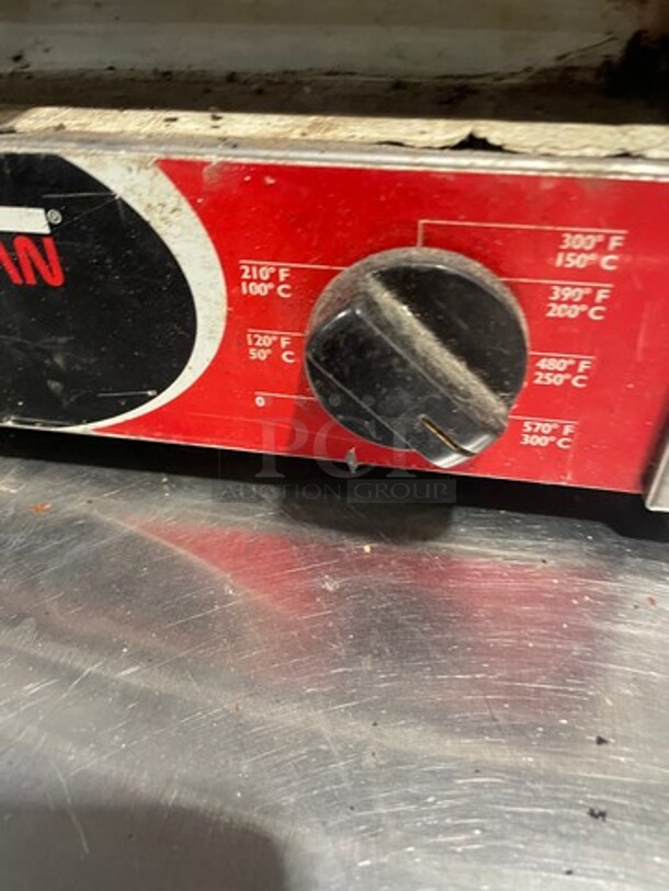 Sirman Electric Powered Grooved Panini Press Machine! Model CORT-R-E! 120V 1 Phase!  - Image 5 of 7