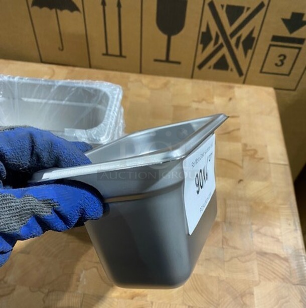 BRAND NEW! Carlisle Commercial Steam Table/ Prep Table Food Pans! All Stainless Steel! 6x Your Bid! MODEL 608194 SN:4537215642 - Image 4 of 7