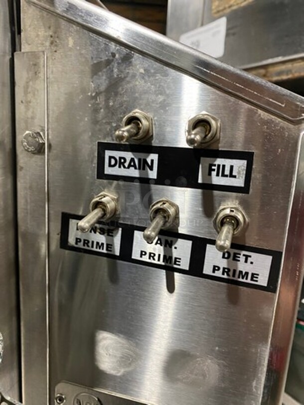 American Dish Service Commercial Rotary Bar Glass Washer! All Stainless Steel! On Legs! Model: ASQ SN: 6829 120V - Image 7 of 10