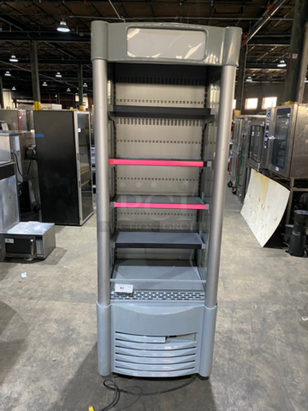 AHT Commercial Refrigerated Open Grab-N-Go Merchandiser! With Metal Shelves! Model: ATC27 SN: 5820766023 115V 60 1 Phase - Image 1 of 8