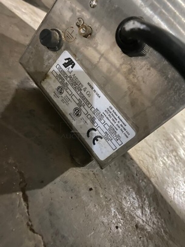 Antunes Commercial Countertop Vertical Contact Toaster! All Stainless Steel! Model: VCT2000CV SN: 16051714 208V - Image 6 of 9