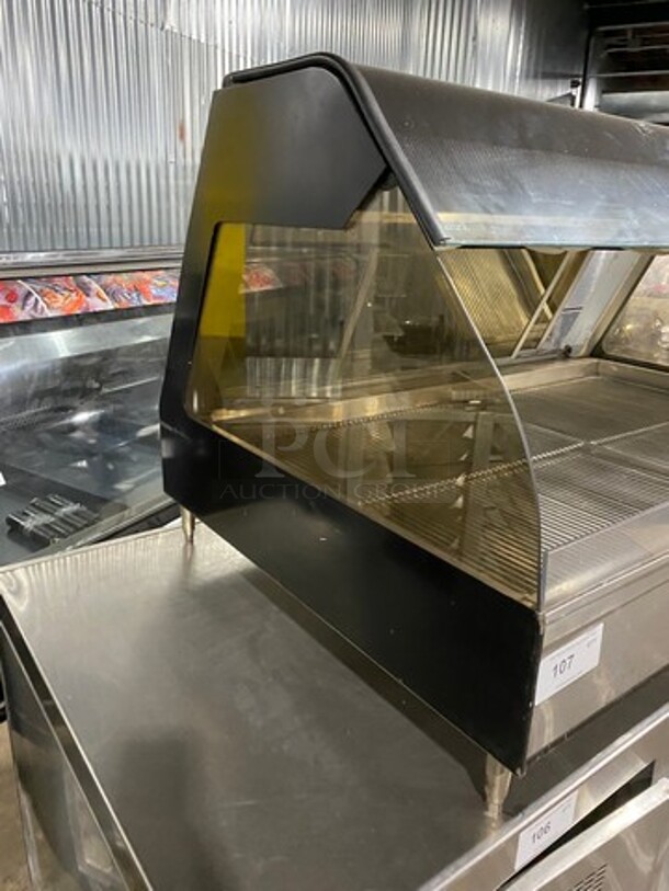 Alto Shaam Commercial Countertop Heated Food Display Case Merchandiser! With Rear Access Sliding Doors! Stainless Steel Body! Model: ED248P SN: 2392701003 120/208/240V - Image 2 of 7