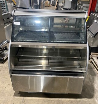 CSC Starbucks Style Commercial Self-Serve Merchandiser! Model SBBR-DG427S4 SN:2057667 120V 1PH! No Compressor!