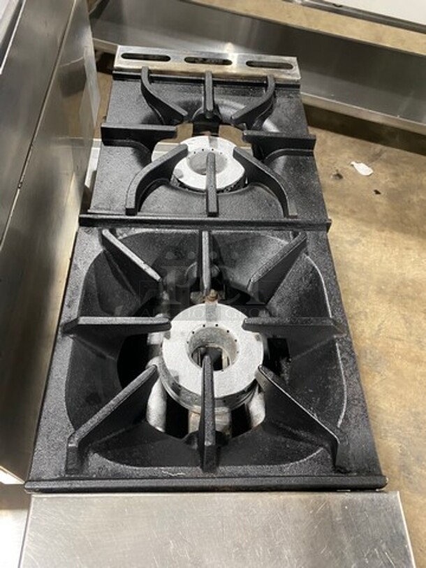 Sweet! Late Model! Sierra Commercial Countertop Natural Gas Powered 2 Burner Range! All Stainless Steel! On Small Legs! Model: SRHP212 SN: 2116070128M - Image 5 of 9