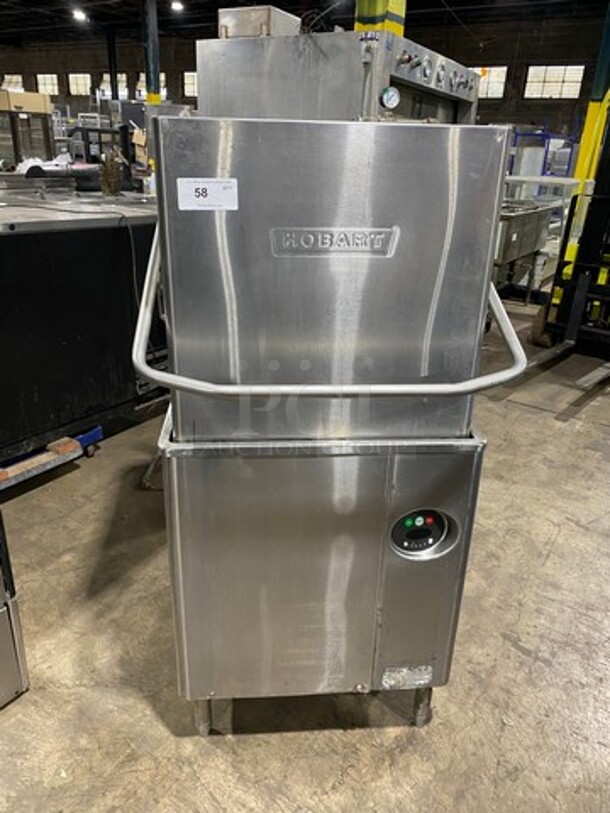 FAB! Hobart Commercial Pass-Through Heavy-Duty Dishwasher! All Stainless Steel! On Legs! Model: AM15 SN: 231100736 208/240V 60HZ 3 Phase - Image 1 of 10