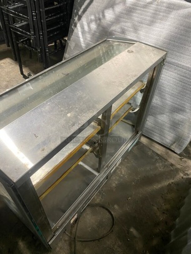 Vendo Commercial Countertop Food Warming Display Case! All Stainless Steel! Model: HFD000006 SN: 1448257 115V 60HZ 1 Phase - Image 3 of 9