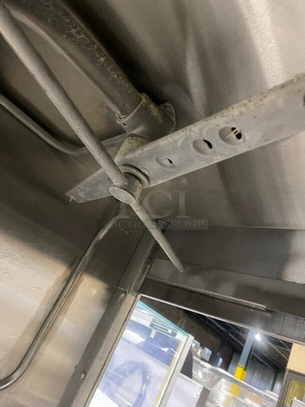 FAB! Hobart Commercial Pass-Through Heavy-Duty Dishwasher! All Stainless Steel! On Legs! Model: AM15 208/240V 60HZ 3 Phase - Image 6 of 9