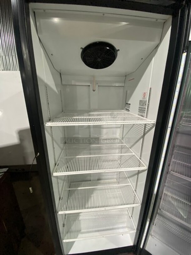 Metalfrio Commercial Single Door Reach In Cooler Merchandiser! With View Through Door! With Poly Coated Racks! Model: NG27CHC 120V - Image 5 of 8
