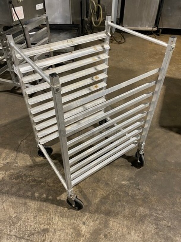 Metal Commercial Pan Transport Rack! On Casters! - Image 3 of 6