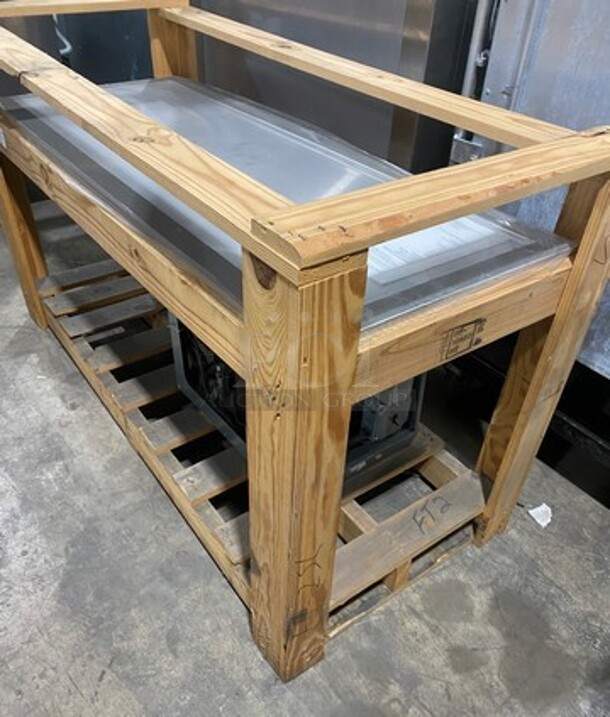 Nice! Brand New Wells Drop In Frost Top Cold Pan! Stainless Steel! Working! - Image 2 of 8