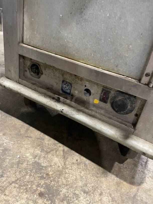 All Stainless Steel Under The Counter One Door Food Warming Cabinet! 115V 1 Phase! On Casters!  - Image 6 of 6
