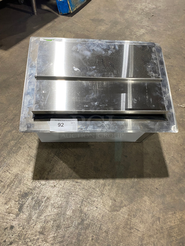 Regency Commercial Drop In Ice Bin! Solid Stainless Steel! Model: 600DIIB1824