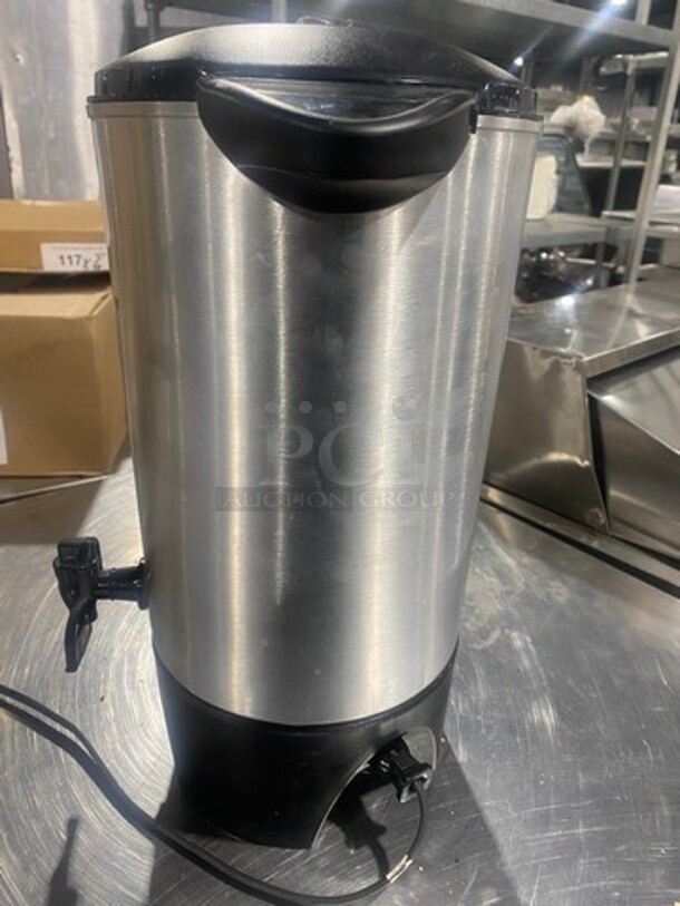 Hamilton Beach Countertop Electric Powered Coffee Urn! Stainless Steel Body! - Image 4 of 10