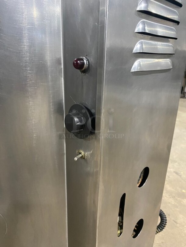 Groen Commercial Natural Gas Powered Jacketed Self-Contained Soup Kettle! All Stainless Steel! On Legs! Model: AH140 SN: 1380 115V 1PH - Image 7 of 11