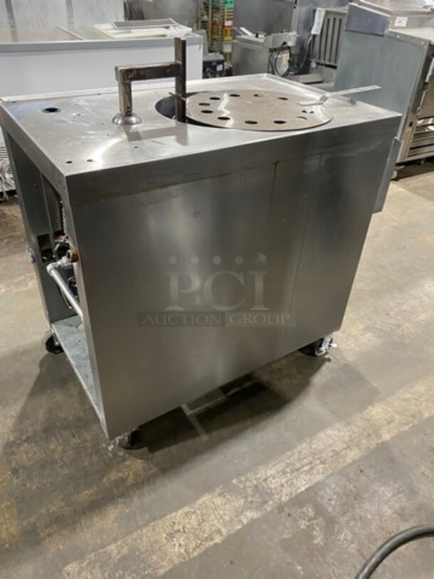 WOW! Giles Electric Powered Heavy Duty Open Fryer! With Automatic Lift And Basket! With Oil Filter System! Model: GEF400 SN: A909240817 208V 60HZ 3 Phase - Image 4 of 9