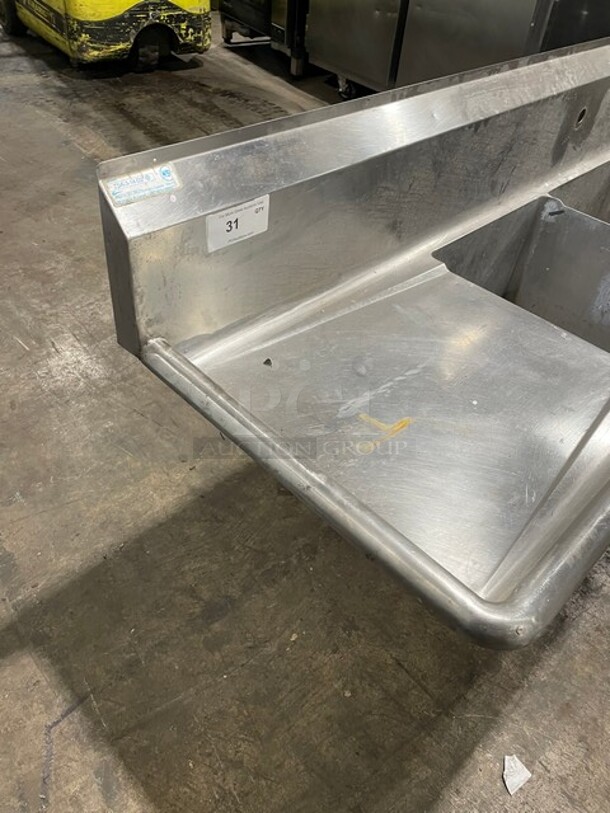 WOW! Green World Commercial 3 Bay Sink! All Stainless Steel! Model: TSA-3-14-D2! - Image 2 of 8