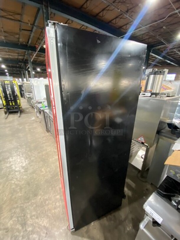 Metalfrio Commercial Single Door Reach In Cooler Merchandiser! With View Through Door! With Poly Coated Racks! Model: NG27CHC 120V - Image 2 of 8