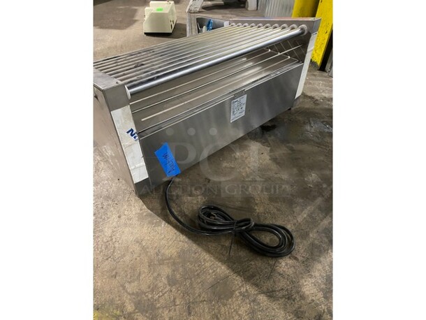 APW Wyott Commercial Countertop Hot Dog Roller Grill! All Stainless Steel! Model HR50SBW Serial 8205917080002! 120V 1Phase! - Image 3 of 8