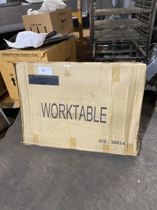 NICE S/S 30X24 WORKTABLE WITH UNDERSHELF OR IF YOU PREFER 30X24!