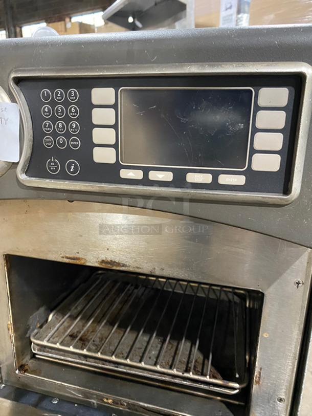 LATE MODEL! 2017 Turbo Chef Commercial Countertop Rapid Cook Oven! On Small Legs! Model: NGO SN: NGOD34477 208/240V 60HZ 1 Phase - Image 6 of 8