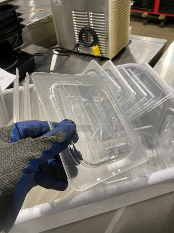 ALL ONE MONEY! Clear Poly Food Container Lids! - Image 8 of 11