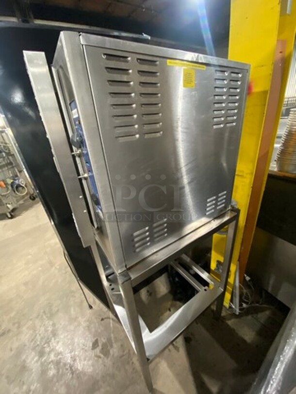 Cleveland Commercial Electric Powered Single Compartment Steam Cooker Cabinet! All Stainless Steel! On Legs! Model: 22CET6 SN: WC9521906C02 208V 60HZ 3 Phase - Image 2 of 8