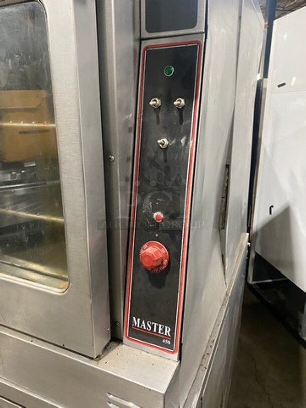 Garland Commercial Gas Powered Double Deck Convection Oven! With View Through Doors! Metal Oven Racks! All Stainless Steel! On Casters! 2x Your Bid Makes One Unit! - Image 7 of 9